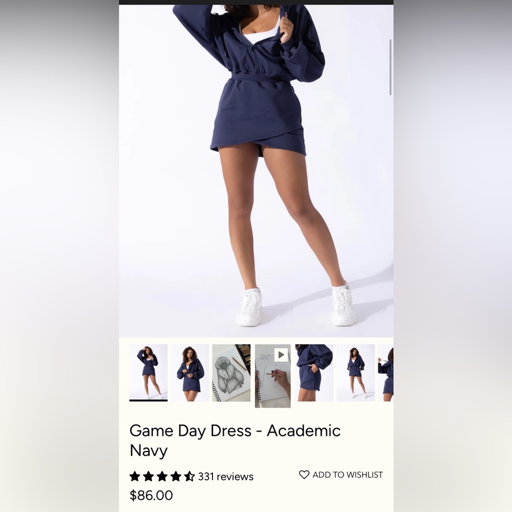 POPFLEX Game Day Dress